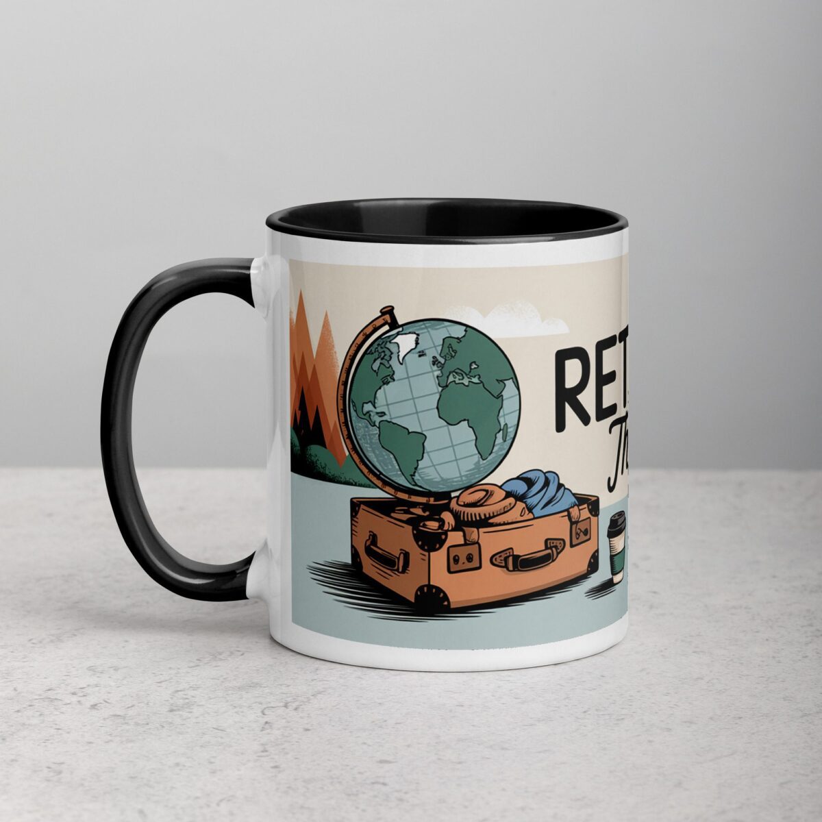Retirement: The Adventure Begins Coffee Mug - Image 2