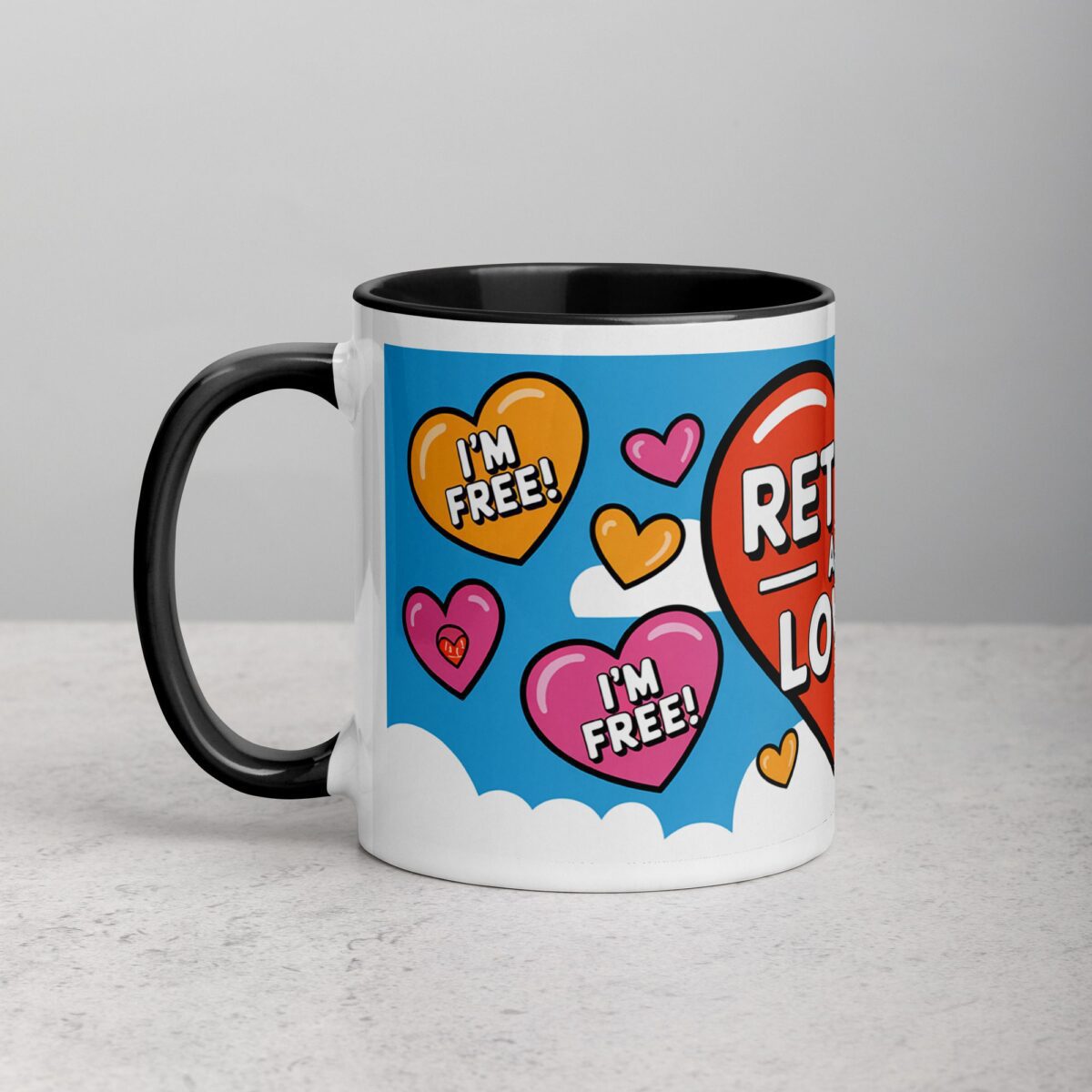 Retired and Lovin' It Coffee Mug & Tea Cup - Image 2