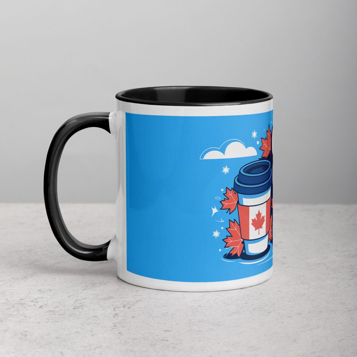 Oh, Canada and Coffee! Mug & Tea Cup - Image 2