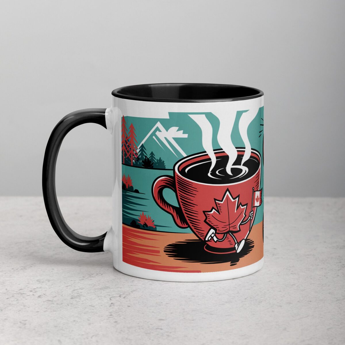 Canada Runs on Coffee Mug - Image 2