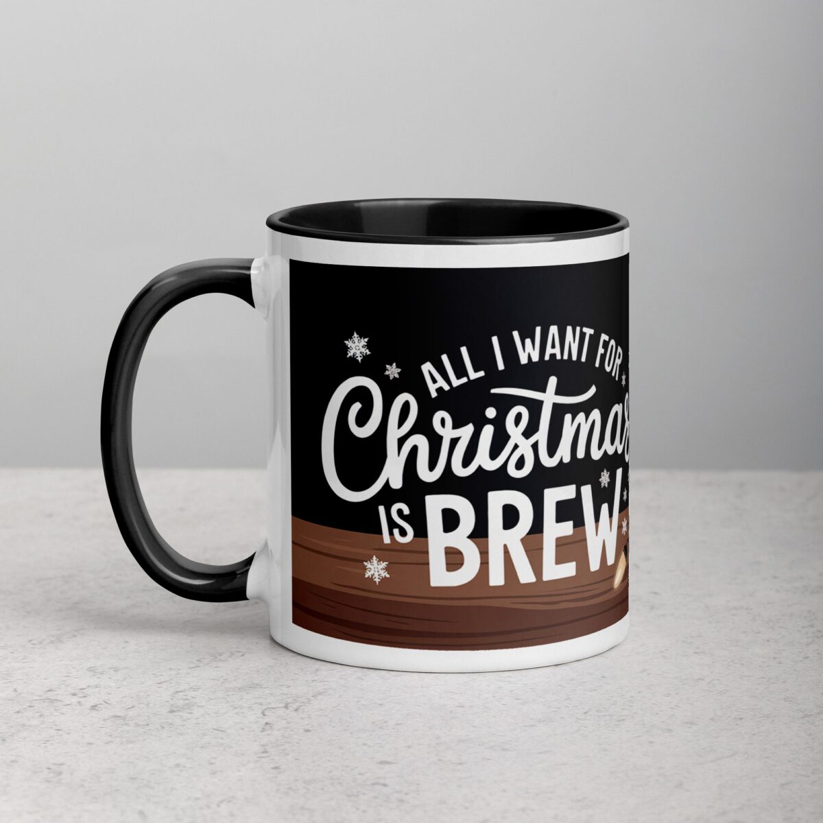 All I Want for Christmas is Brew Coffee Mug - Image 2