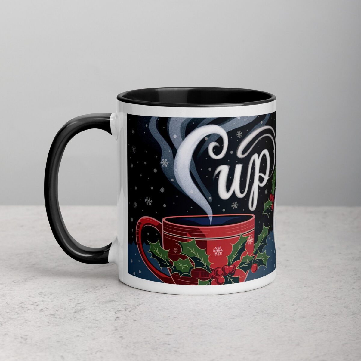 Cup of Cheer Christmas Coffee Mug - Image 2