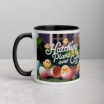 Hatching Plans Over Coffee Easter Mug - Image 2