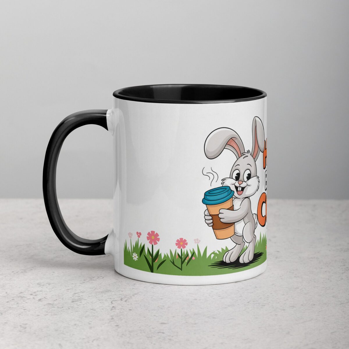 Hop To It, But First Coffee Easter Mug - Image 2