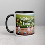 Caffeine, Carrots, and Easter Joy Coffee Mug - Image 2