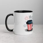 Red, White, and Brew July 4th Coffee Mug - Image 2