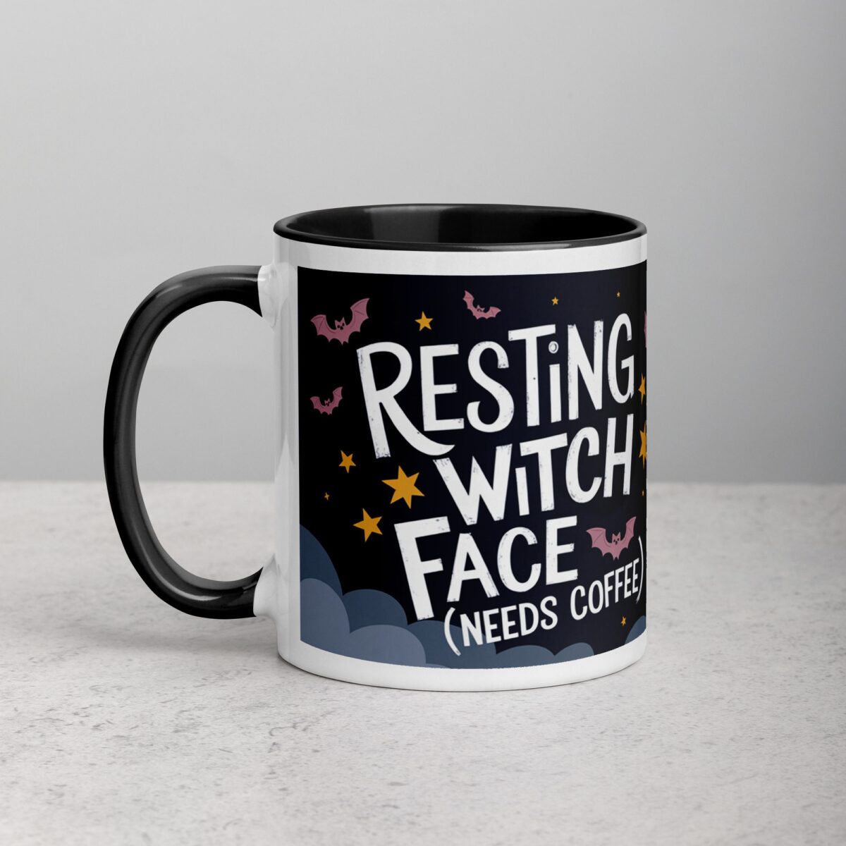 Resting Witch Face (Needs Coffee) Mug - Image 2