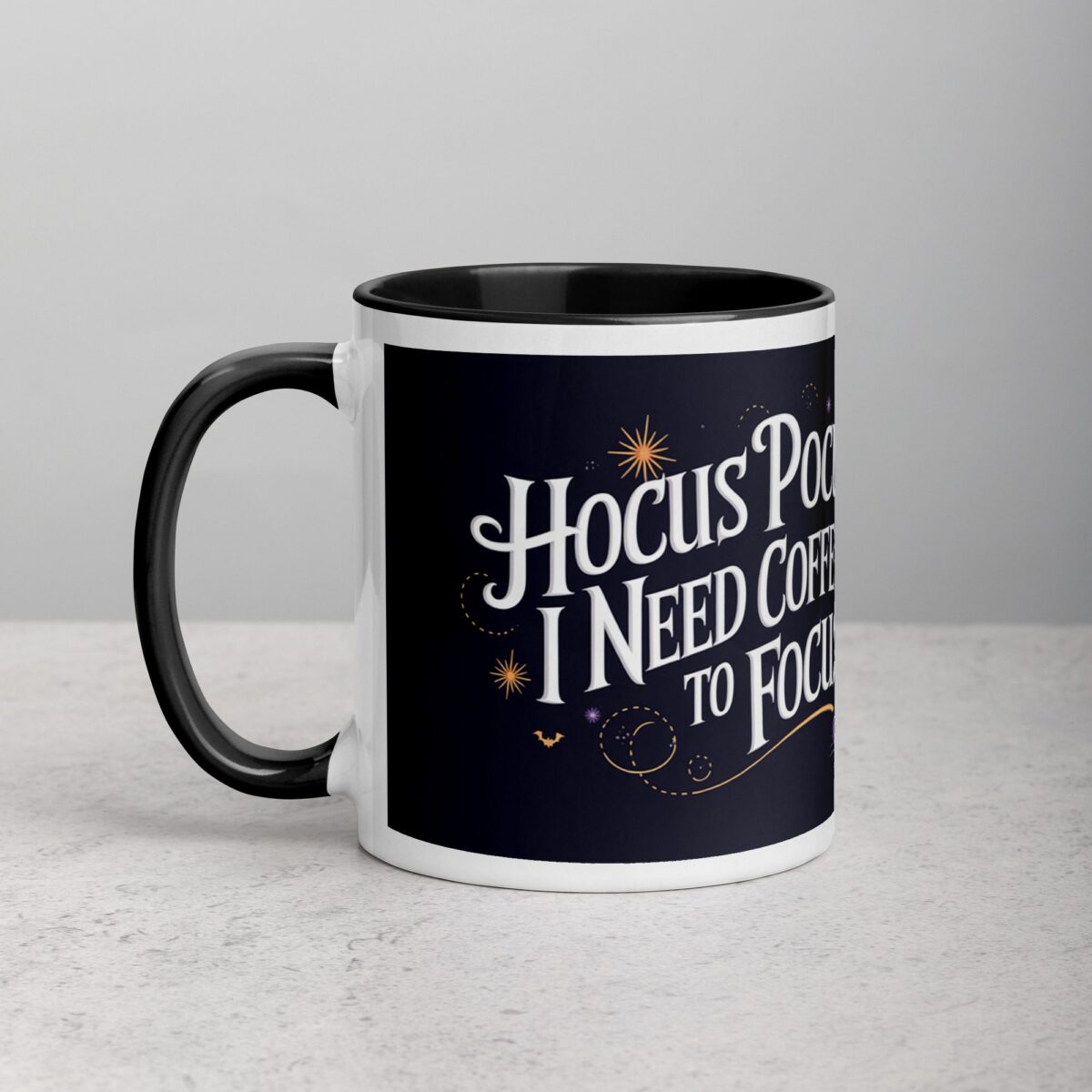 Hocus Pocus, I Need Coffee to Focus Mug - Image 2