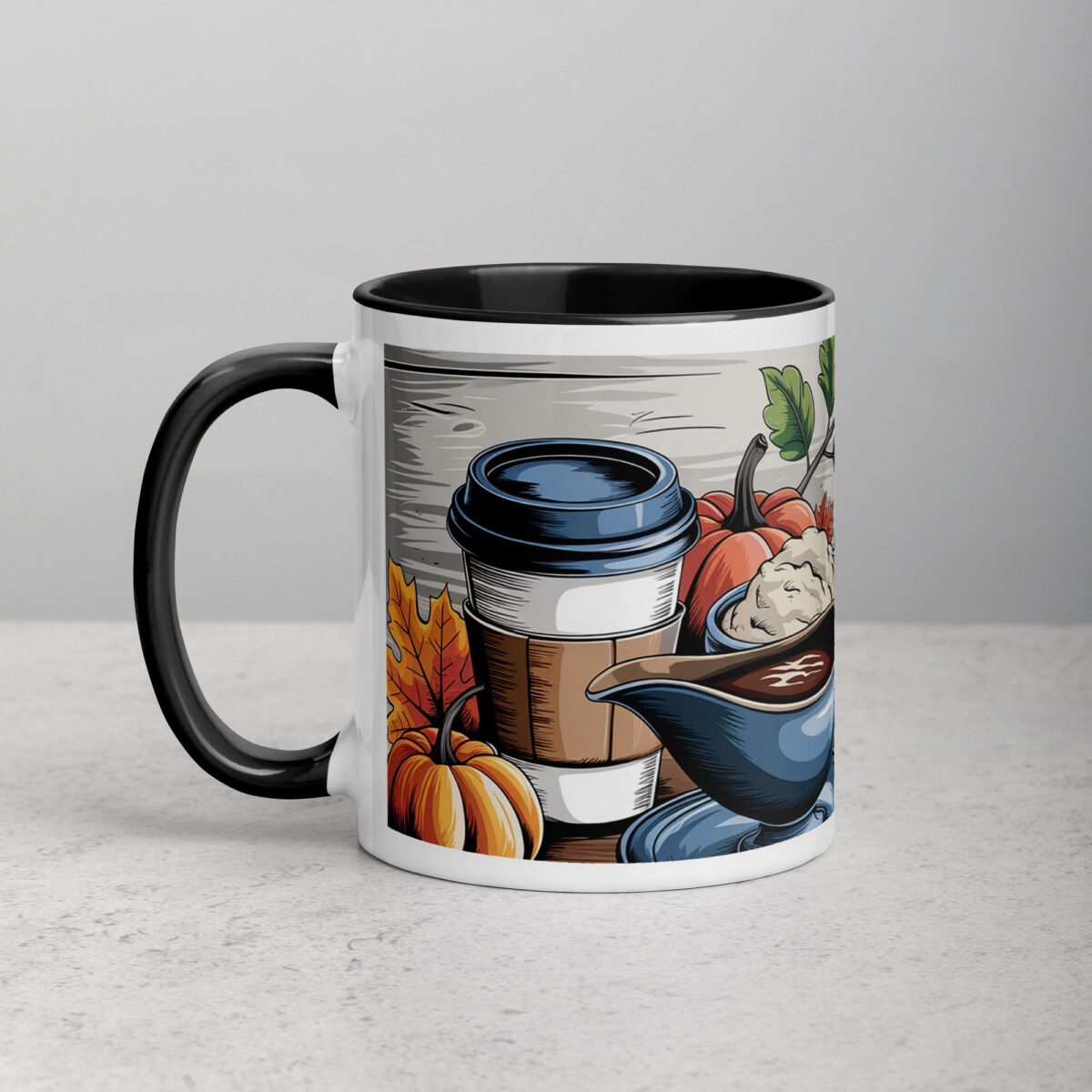 Gravy, Gratitude, and Good Coffee Thanksgiving Mug - Image 2