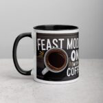 Feast Mode: ON (With Coffee) Thanksgiving Mug - Image 2