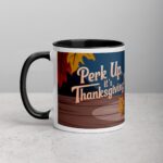 Perk Up, It’s Thanksgiving! Coffee Mug - Image 2