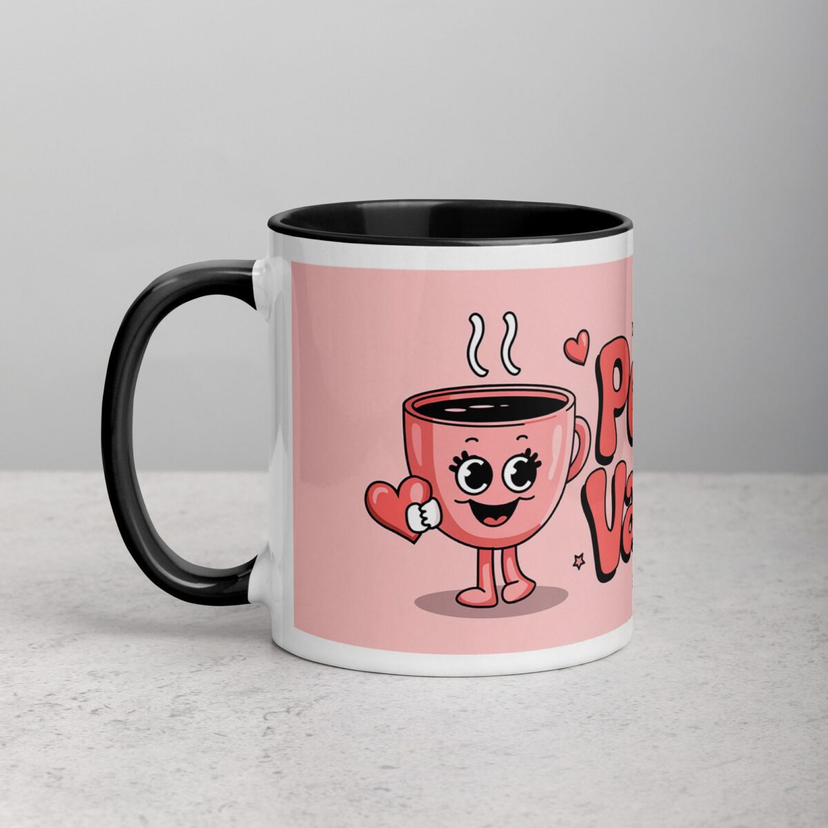 Perk Up, Valentine! Coffee Mug & Tea Cup - Image 2