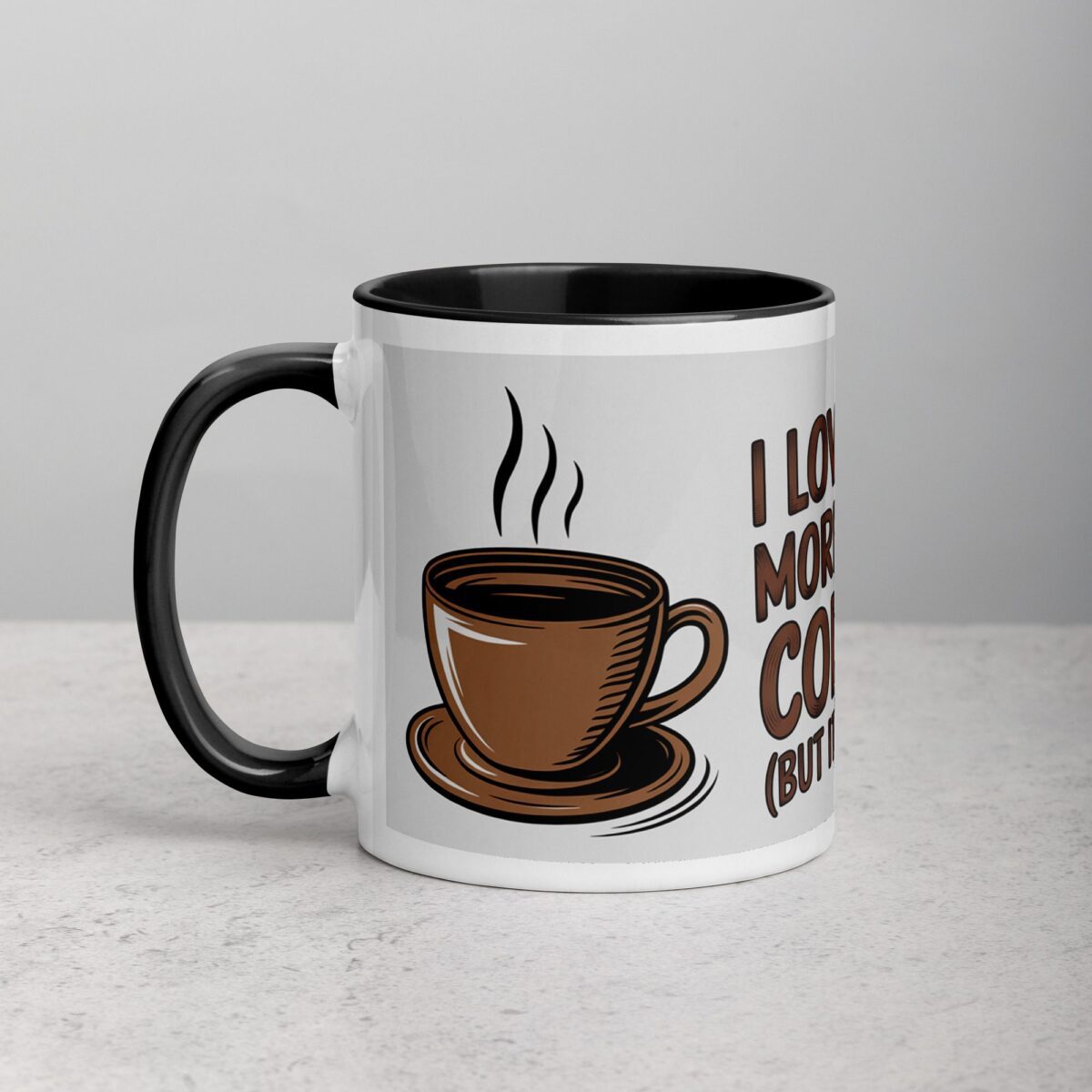 I Love You More Than Coffee (But It’s Close) Mug - Image 2