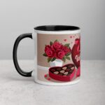 Happy Valentine's Day Sophisticated Coffee Mug - Image 2