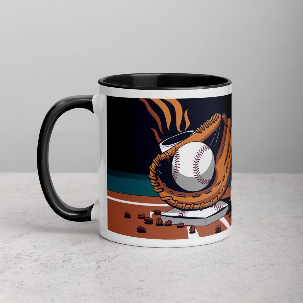 Coffee: My Game Day Fuel Baseball Mug - Image 2