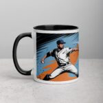 Coffee & Curveballs Baseball Mug - Image 2