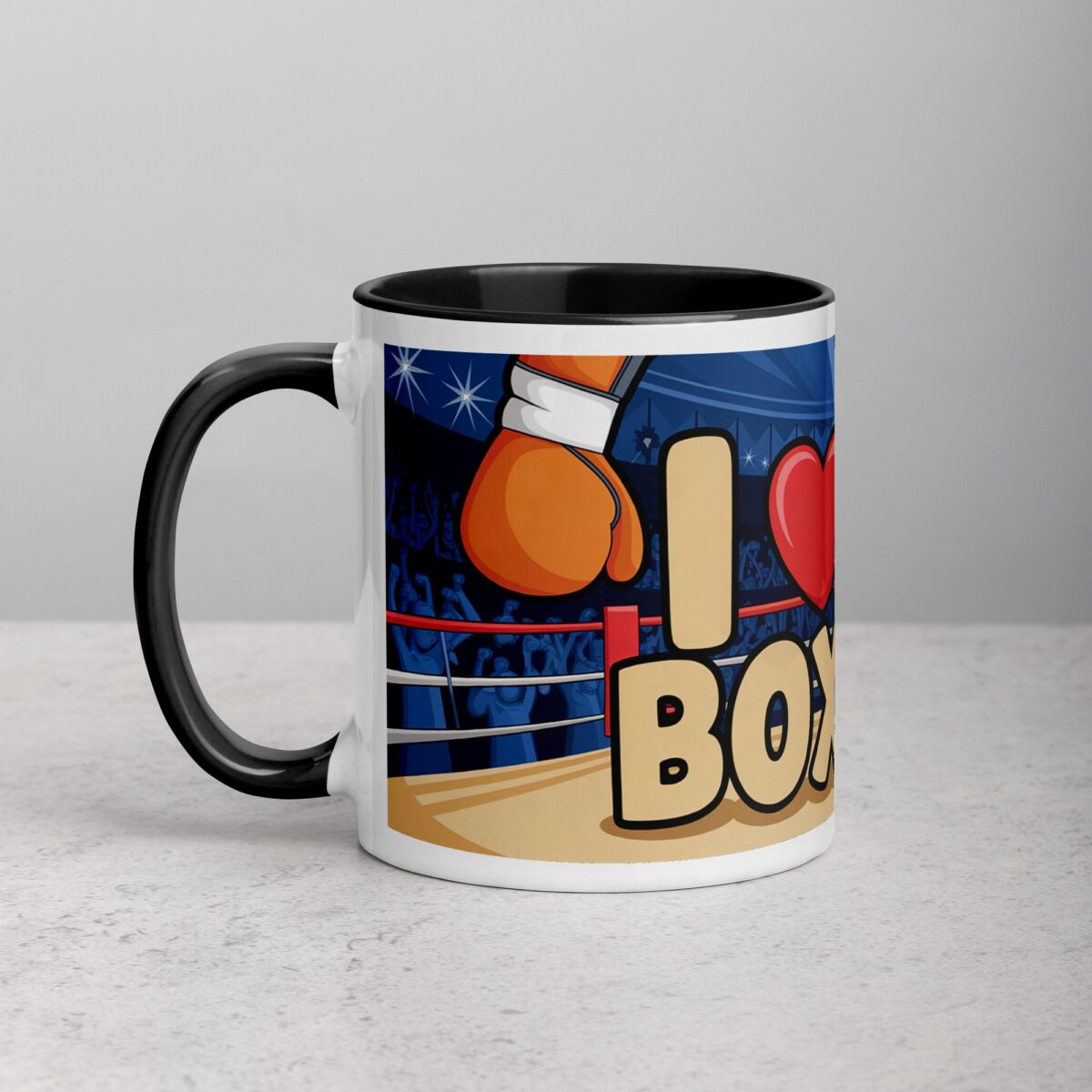 I Love Boxing Fun Coffee Mug & Tea Cup - Image 2