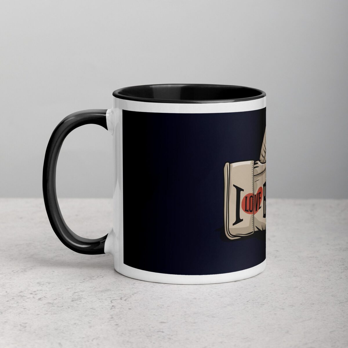 I Love Boxing Elegant Coffee Mug & Tea Cup - Image 2