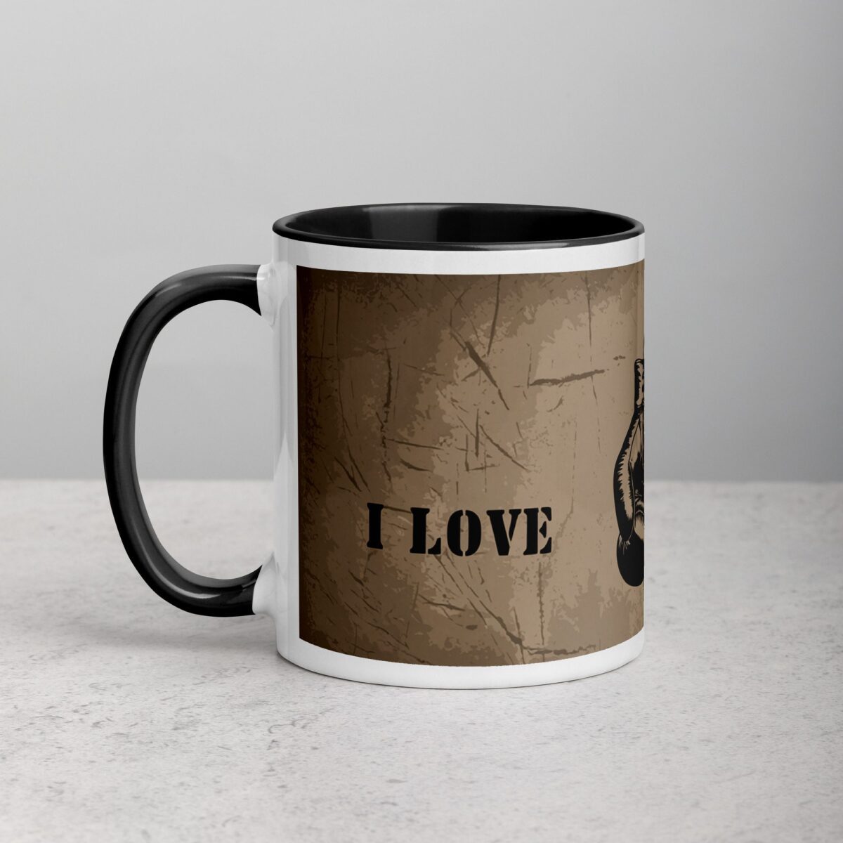 I Love Boxing Sophisticated Coffee Mug & Tea Cup - Image 2