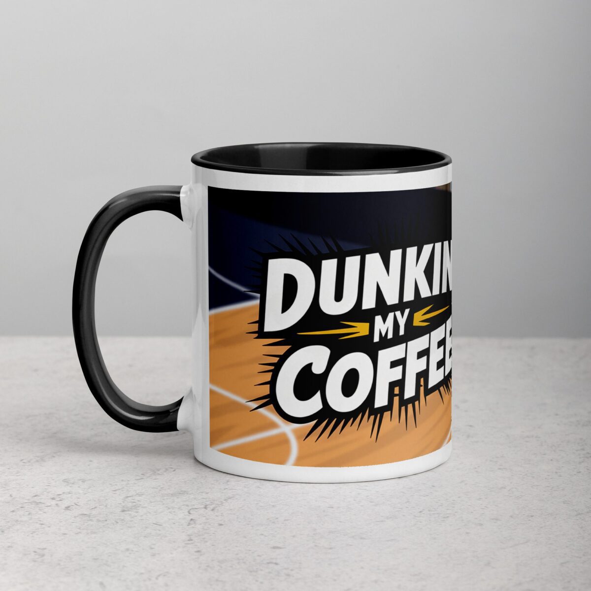 Dunkin' My Coffee Basketball Mug - Image 2