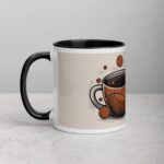 Ball is Life, Coffee is Fuel Basketball Mug - Image 2
