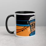 Caffeinated and Ready to Dunk Basketball Mug - Image 2