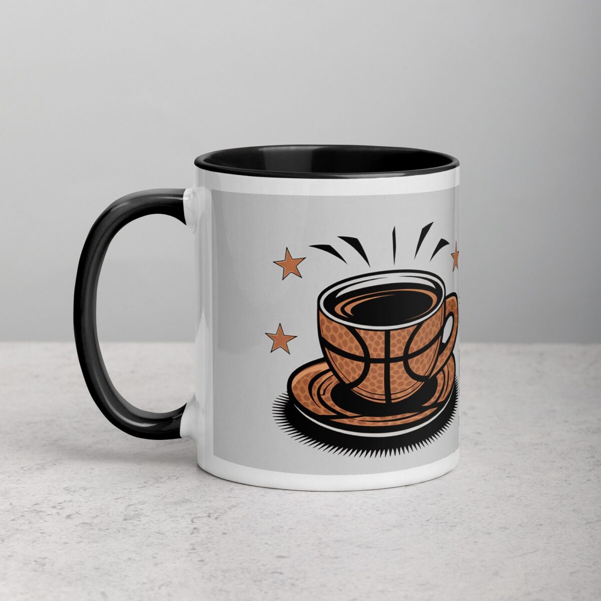 Basketballs and Brews Coffee Mug - Image 2