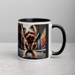 Yorkie Middle Finger Coffee Mug & Tea Cup - Image 4