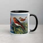 Bird on a Branch Coffee Mug & Tea Cup - Image 3
