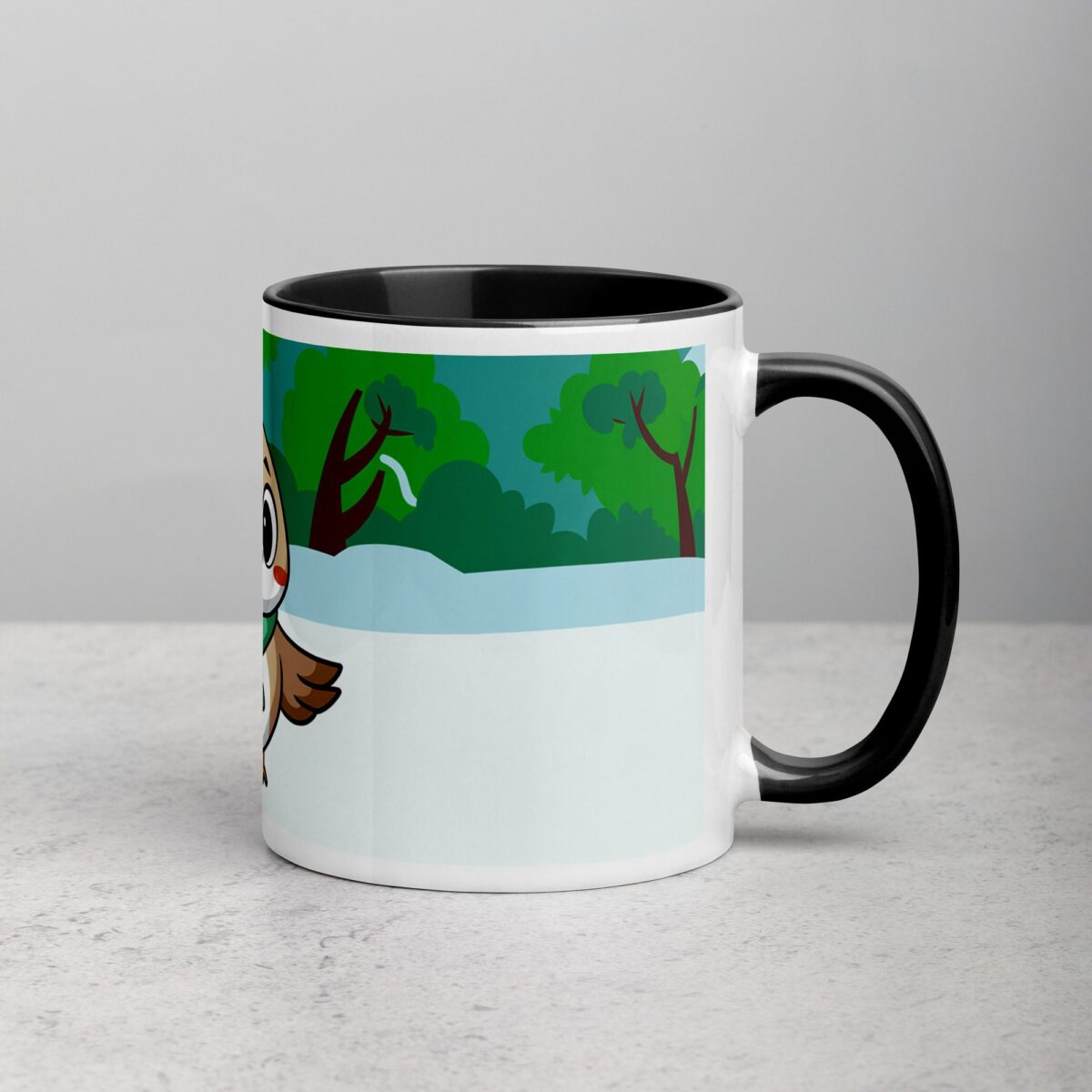 Cartoon Bird Coffee Mug & Tea Cup - Image 3