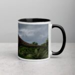 T-Rex Dinosaur in Wild Coffee Mug & Tea Cup - Image 3