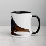 Thug Life Gangster Dinosaur Coffee Mug & Tea Cup - Image 3