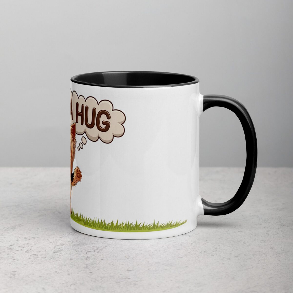 I Need a Hug Yorkie Coffee Mug & Tea Cup - Image 3