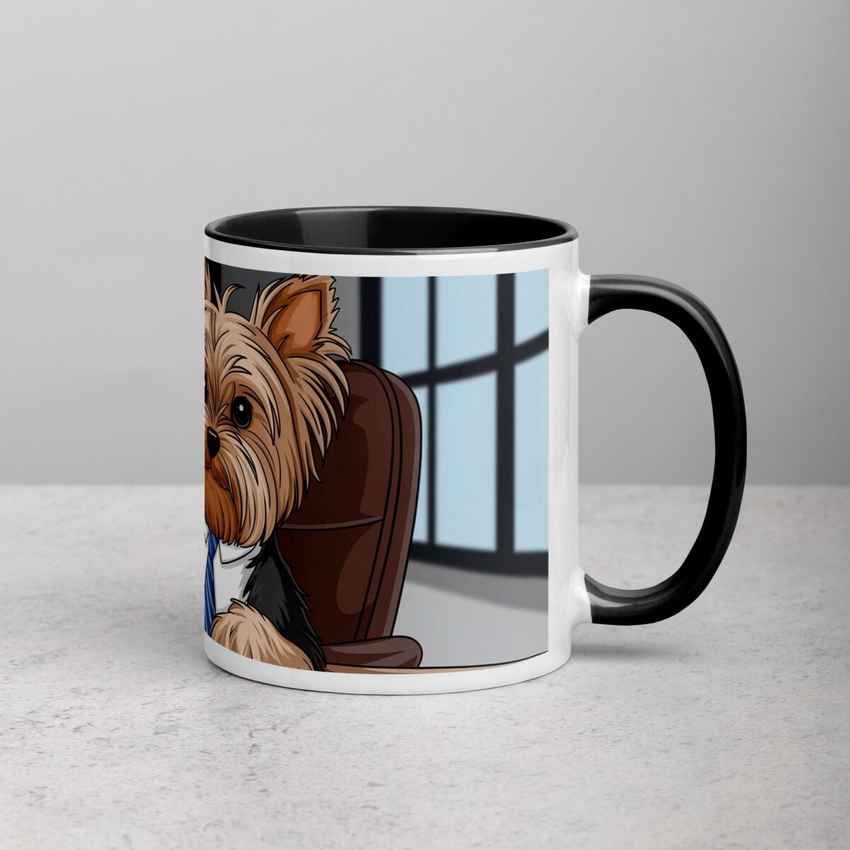 Yorkie I am a Boss Coffee Mug & Tea Cup - Image 3