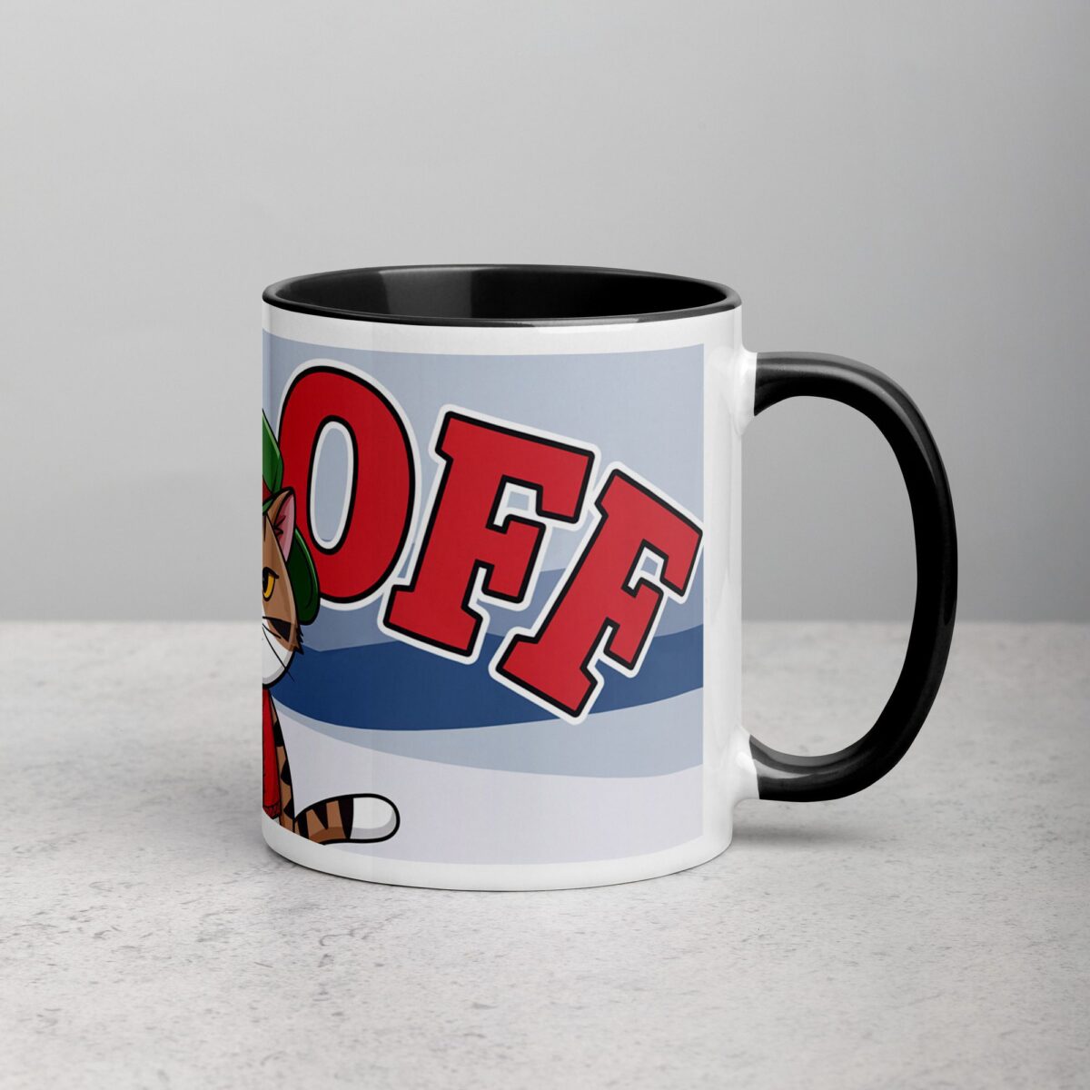 F"ck Off Cat Coffee Mug & Tea Cup - Image 3