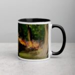 Dragon Spitting Fire 3D Coffee Mug & Tea Cup - Image 3