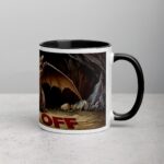 Middle Finger Dragon Coffee Mug & Tea Cup - Image 3