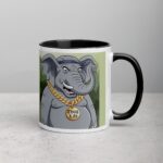 Gangster Elephant Thug Life Coffee Mug & Tea Cup - Image 3