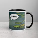Middle Finger Fish Coffee Mug & Tea Cup - Image 3