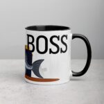 Fish I am a Boss Coffee Mug & Tea Cup - Image 3