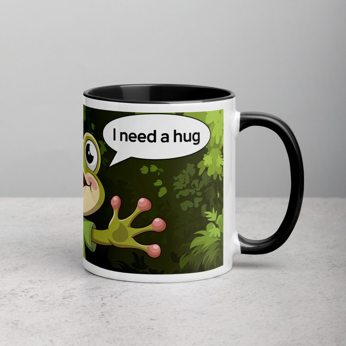 I Need a Hug Frog Coffee Mug & Tea Cup - Image 3