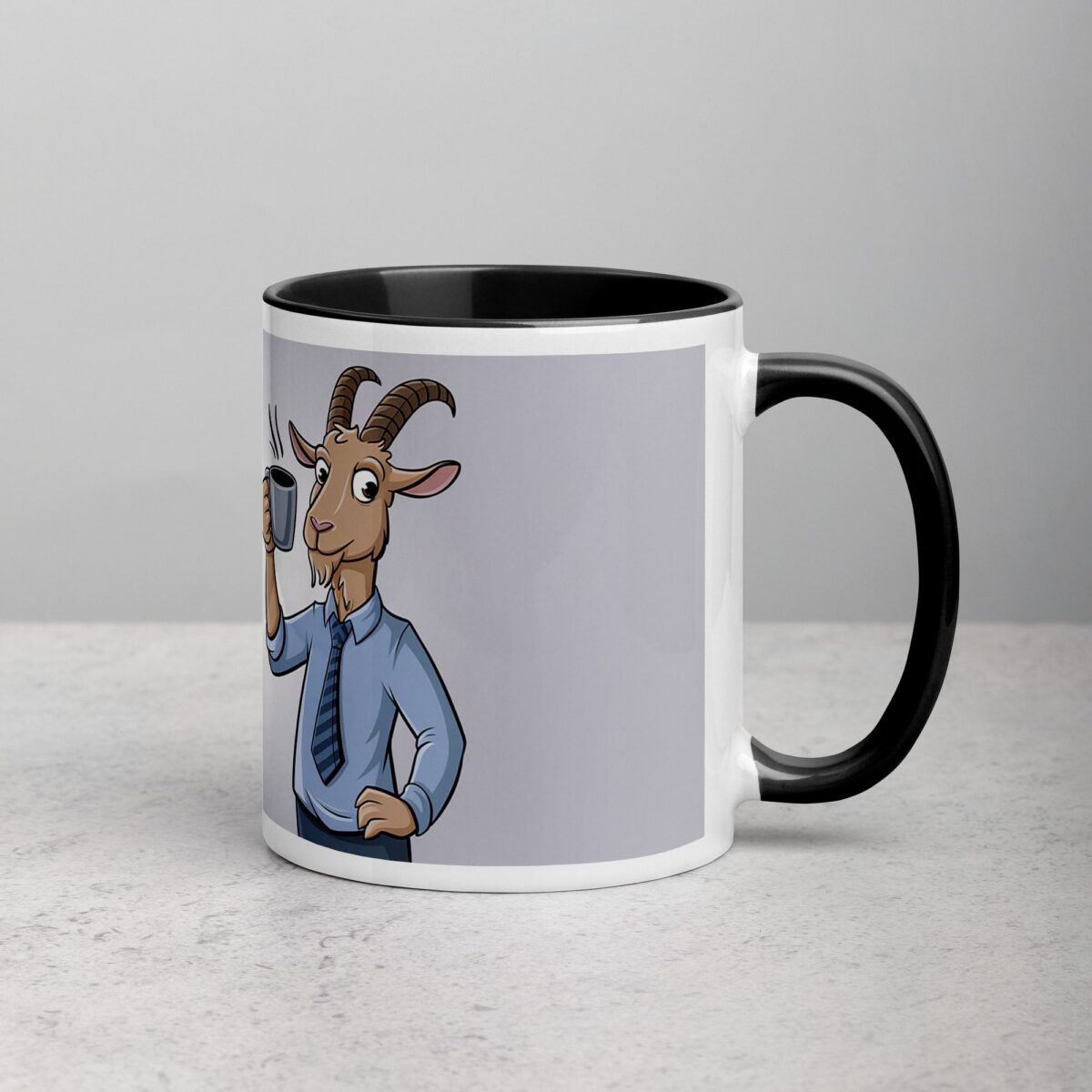 I am a Boss Goat Coffee Mug & Tea Cup - Image 3