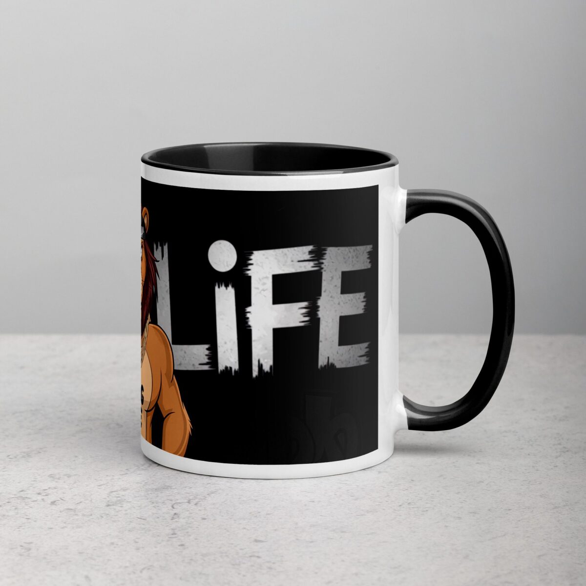 Thug Life Lion Coffee Mug & Tea Cup - Image 3