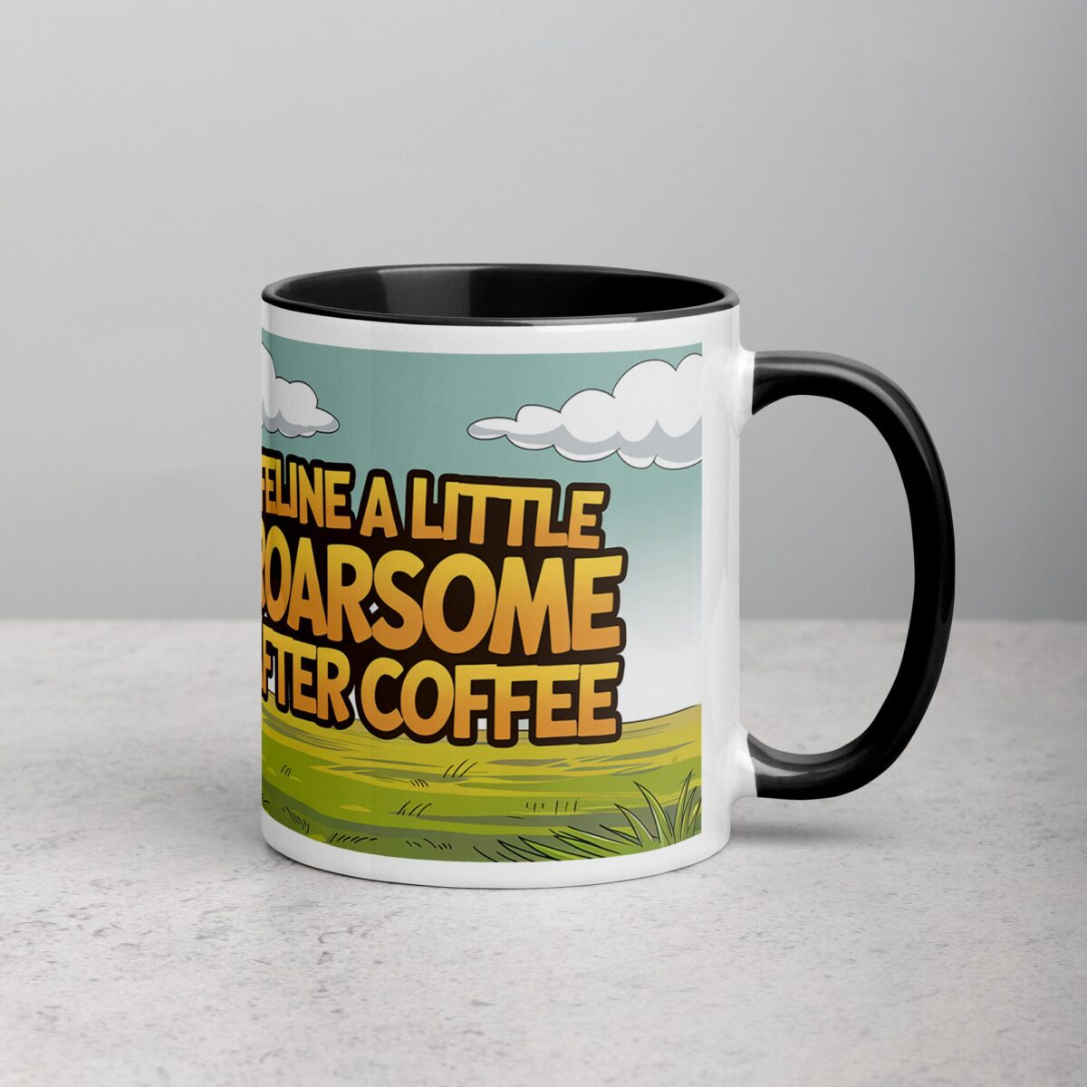 Feline Roarsome Lion Coffee Mug - Image 3