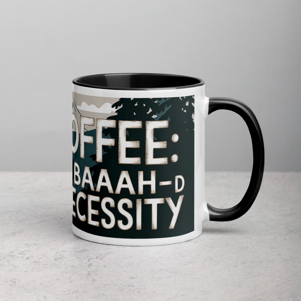 Coffee: The Baaaah-d Necessity Sheep Mug - Image 3