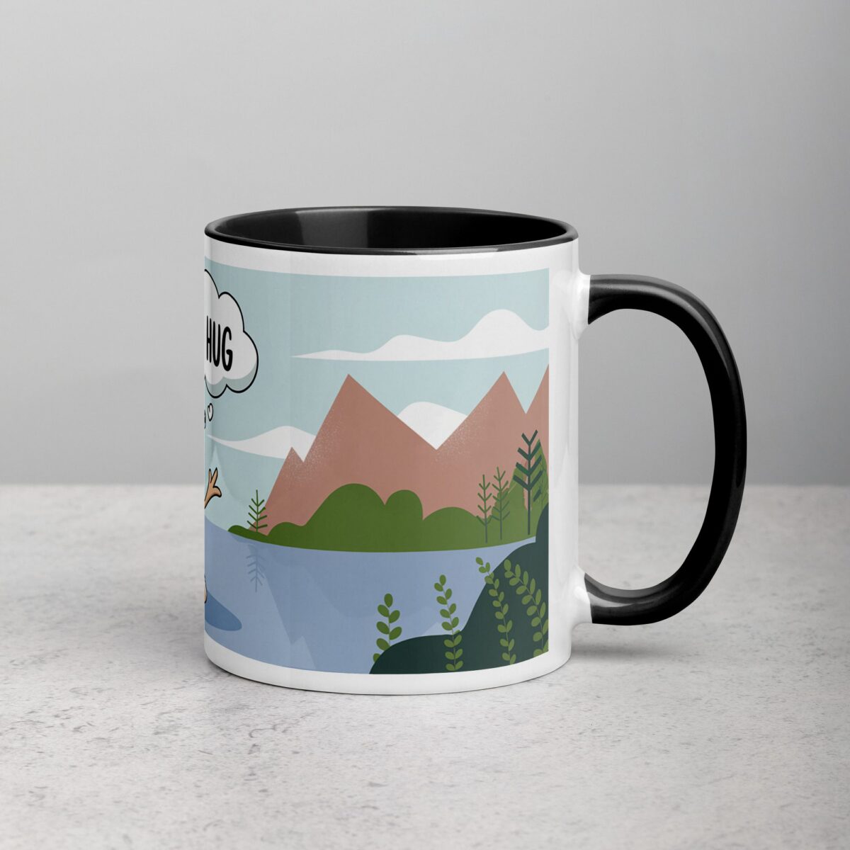 I Need a Hug Snail Coffee Mug & Tea Cup - Image 3