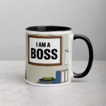 I am a Boss Turtle Coffee Mug & Tea Cup - Image 3