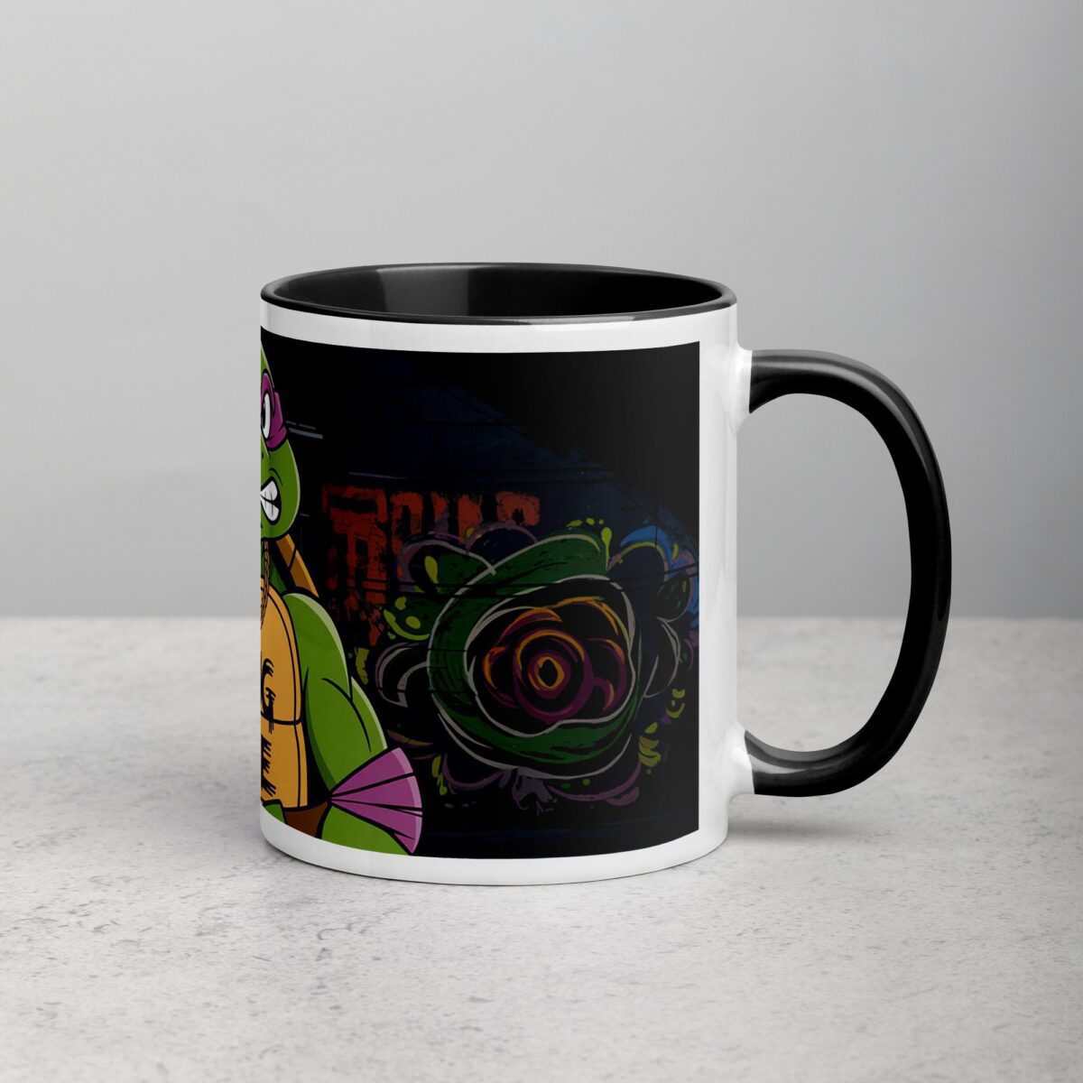 Thug Life Gangster Turtle Coffee Mug & Tea Cup - Image 3