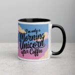 I’m Only a Morning Unicorn After Coffee Mug - Image 3