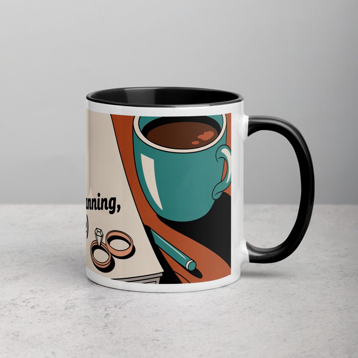 Officially Engaged, Time for Wedding Planning (And Coffee) Mug - Image 3